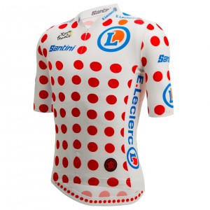Herren Trikot Santini Punkte Tour de France 2025 Offiziell