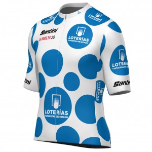 Herren Santini Pois Vuelta Espana 2025 trikot