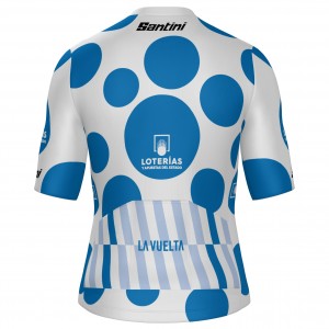 Herren Santini Pois Vuelta Espana 2025 trikot