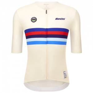 Herren Santini UCI Weltmeister 2025 trikot-Großbritannien