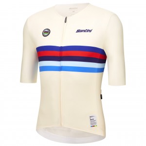 Herren Santini UCI Weltmeister 2025 trikot-Großbritannien