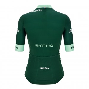 Damen Grüne frau trikot Tour de France 2025 Fan Line