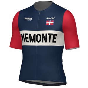 Herren Santini Vuelta Espana 2025 trikot-Grand Salida Piemonte