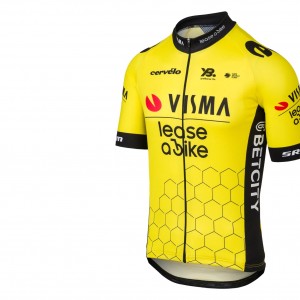 Herren Team Visma Lease a bike 2025 Premium trikot