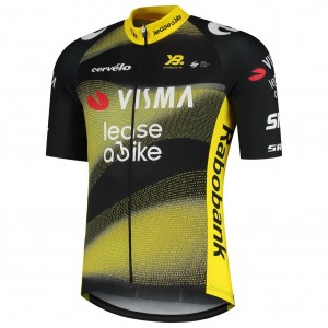 Herren Team Visma Lease a Bike 2025 The Swarm trikot-Tdf