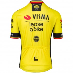 Herren Team Visma Lease a bike 2025 trikot-Wout Van Aert Herren Team Visma Lease a bike 2025 trikot-Wout Van Aert