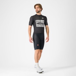 Herren Vintage Trikot Giro d'Italia 2025-Schwarz