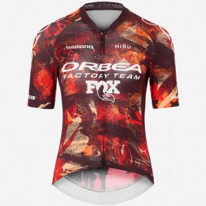 Damen Hiru Orbea Factory Team 2025 Core frau trikot-Sudafrica