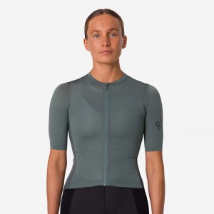 Damen Rapha Pro Team Training frau trikot-Grun