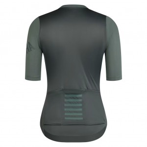 Damen Rapha Pro Team Training frau trikot-Grun