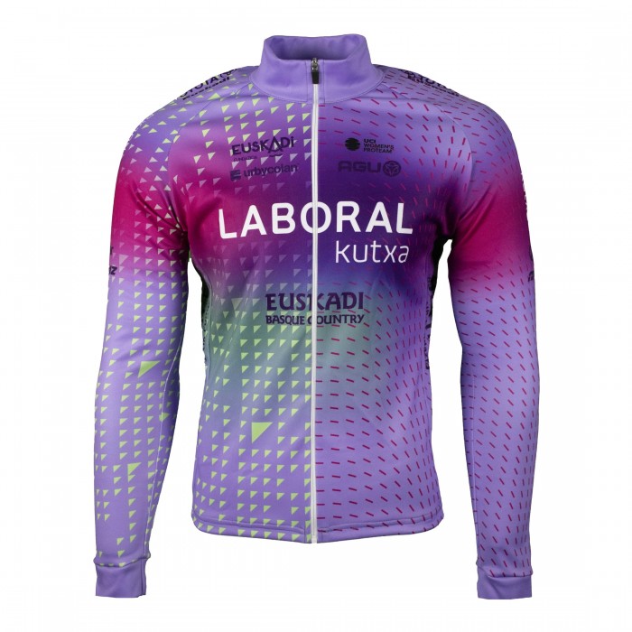 Herren Agu Laboral Kutxa-Fondacion Euskadi 2025 langarmtrikot
