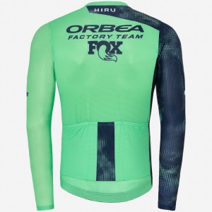 Herren Hiru Orbea Factory Team 2025 Lab Aero langarm trikot