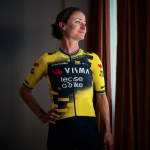 Damen Team Visma Lease a bike 2025 The Wingbeat frau trikot