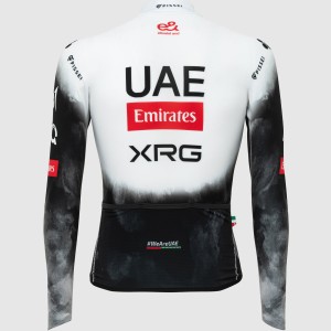 Herren UAE Team Emirates 2025 Primapelle Pissei langarmtrikot
