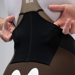 Herren Gobik Movistar Team Gravel Squad 2025 Grit 2.0 trägerhose Herren Gobik Movistar Team Gravel Squad 2025 Grit 2.0 trägerhose