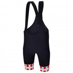 Herren Santini Pois Tour de France tragerhose 2025