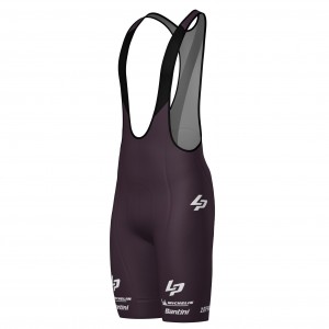 Herren Team Lapierre 2025 Santini tragerhose-Bordeaux