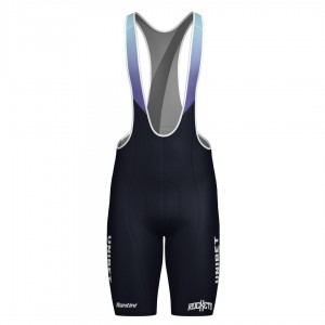 Herren Team Unibet Rockets 2025 Santini tragerhose-Blau