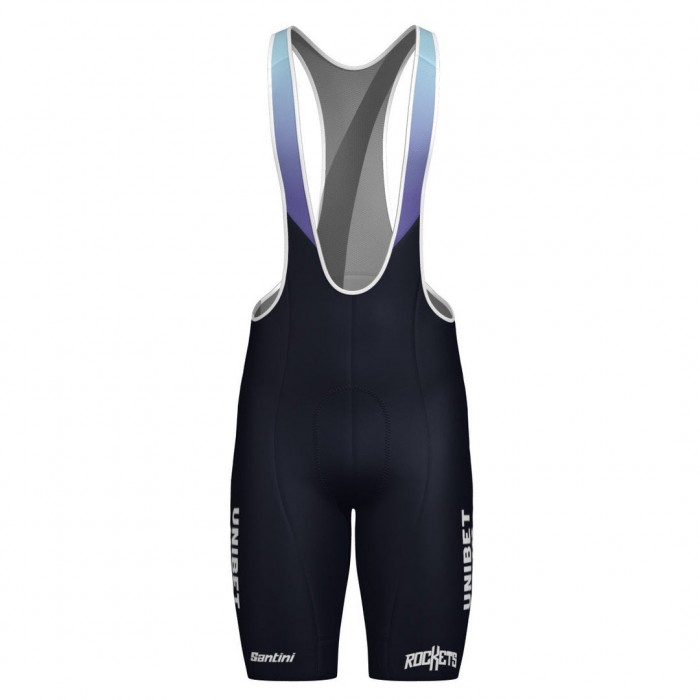 Herren Team Unibet Rockets 2025 Santini tragerhose-Blau