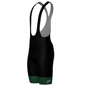 Herren Santini Grün Tour de France tragerhose 2025 Herren Santini Grün Tour de France tragerhose 2025