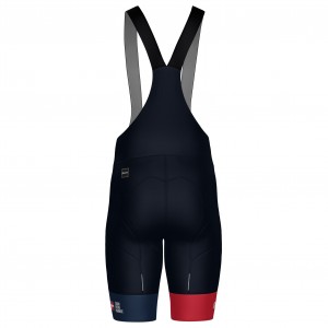 Herren Santini Vuelta Espana 2025 tragerhose-Grand Salida Piemonte