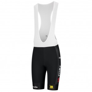 Damen Team Visma Lease a bike 2025 Der Schwarm frau tragerhose-Tdf