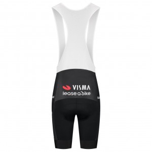 Damen Team Visma Lease a bike 2025 Der Schwarm frau tragerhose-Tdf