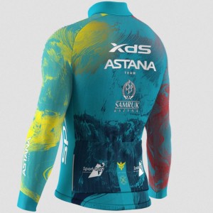 Herren Biemme XDS Astana 2025 langarm trikot Herren Biemme XDS Astana 2025 langarm trikot