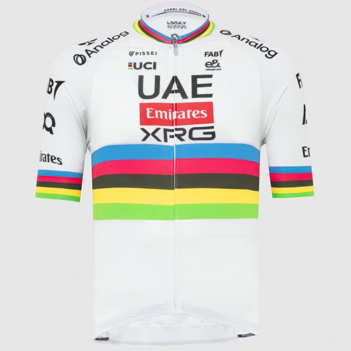 Herren UAE Team Emirates 2025 Pissei trikot-Tadej Pogacar