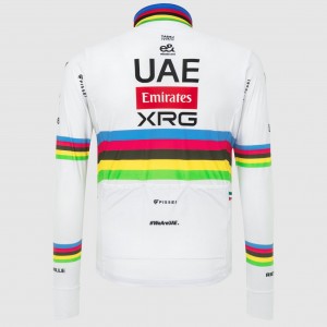Herren UAE Team Emirates 2025 Pissei langarmtrikot-Tadej Pogacar