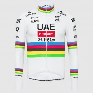 Herren UAE Team Emirates 2025 Pissei langarmtrikot-Tadej Pogacar
