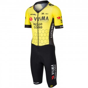 Herren Team Visma Lease a bike 2025 Premium skinsuit
