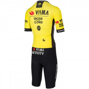 Herren Team Visma Lease a bike 2025 Premium skinsuit