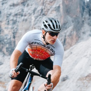 Herren Q36.5 Gregarius Clima Dolomites Extreme trikot-Grau