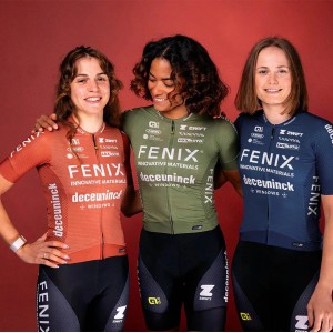 Damen Ale Fenix Deuceninck 2025 PR-S 2.0 frau trikot-Blau