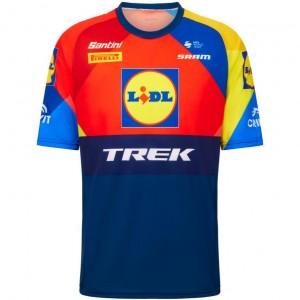 Herren Santini Lidl Trek 2025 t-shirt