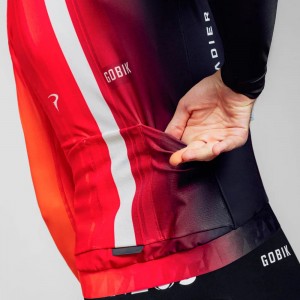 Herren Gobik Ineos Grenadiers 2025 Hyder langarm trikot
