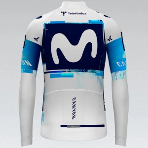 Herren Gobik Movistar 2025 Hyder langarm trikot Herren Gobik Movistar 2025 Hyder langarm trikot