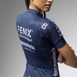 Damen Ale Fenix Deuceninck 2025 PR-S 2.0 frau trikot-Blau