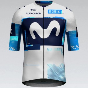 Herren Gobik Movistar 2025 Infinity trikot Herren Gobik Movistar 2025 Infinity trikot