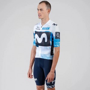 Herren Gobik Movistar 2025 Infinity trikot Herren Gobik Movistar 2025 Infinity trikot