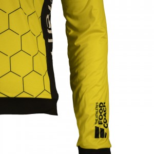 Herren Team Visma Lease a bike 2025 Premiun Polartec jacke