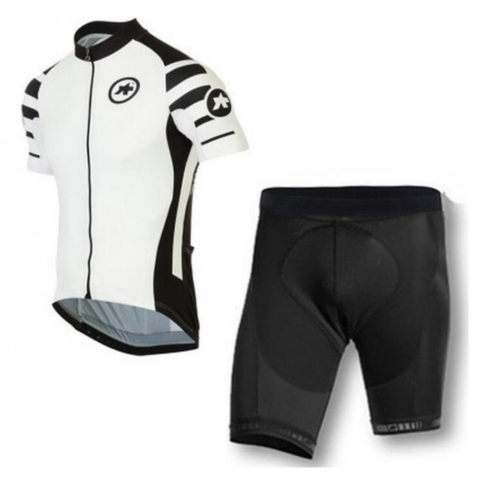 2016 ASSOS Fahrradbekleidung Radtrikot Kurzarm+Kurz Radhose weiß Y58KY 2016 ASSOS Fahrradbekleidung Radtrikot Kurzarm+Kurz Radhose weiß Y58KY