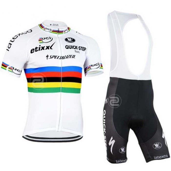 2015 Specialized Quick Step Fahrradbekleidung Radteamtrikot Kurzarm+Kurz Radhose Kaufen V5AXY