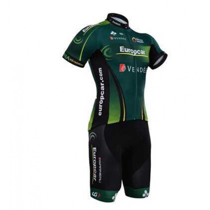 2015 Europcar Radbekleidung Fahrradtrikot Kurzarm und Fahrradhosen Kurz HLDE0 2015 Europcar Radbekleidung Fahrradtrikot Kurzarm und Fahrradhosen Kurz HLDE0