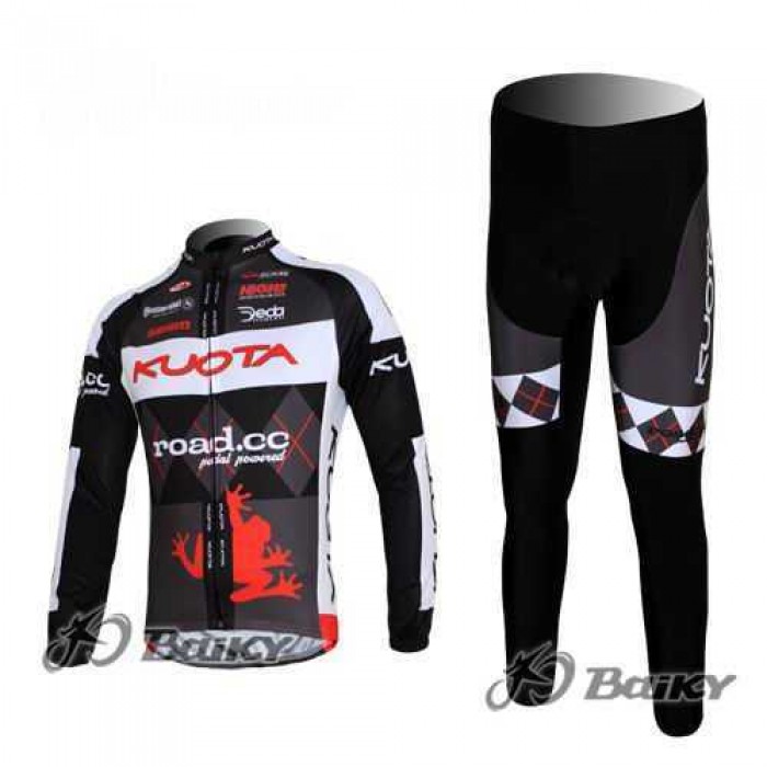 Kuota SRAM Road Pro Team Fahrradbekleidung Radtrikot Langarm+Lang Trägerhose Schwarz weiß ZR1J3 Kuota SRAM Road Pro Team Fahrradbekleidung Radtrikot Langarm+Lang Trägerhose Schwarz weiß ZR1J3