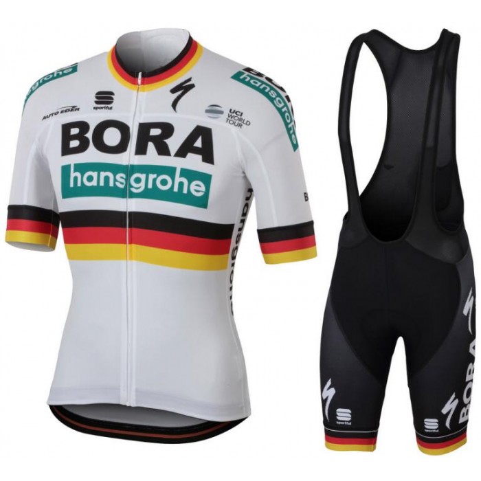 BORA-hansgrohe German champions 2018 Fahrradbekleidung Radtrikot Satz Kurzarm+Kurz Trägerhose ZXYU8 BORA-hansgrohe German champions 2018 Fahrradbekleidung Radtrikot Satz Kurzarm+Kurz Trägerhose ZXYU8