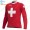 Swiss FDJ Winter Thermal Fleece 2021 Fahrradbekleidung Radtrikot Langarm JZMUK