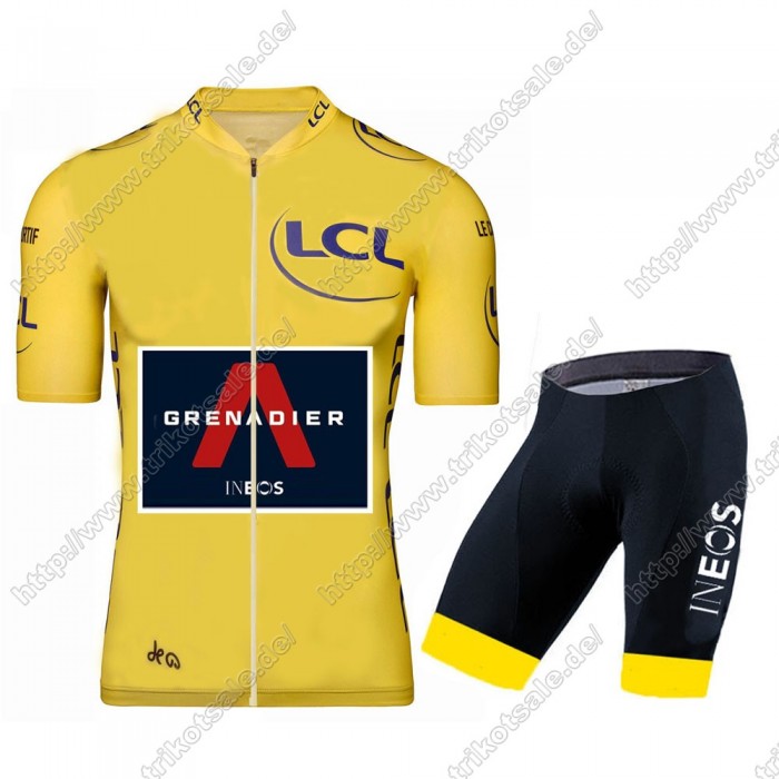 Team INEOS Grenadier 2021 Tour De France Yelllow Fahrradbekleidung Satz Fahrradtrikot Kurzarm Trikot Und Kurz Radhose IHCQA Team INEOS Grenadier 2021 Tour De France Yelllow Fahrradbekleidung Satz Fahrradtrikot Kurzarm Trikot Und Kurz Radhose IHCQA