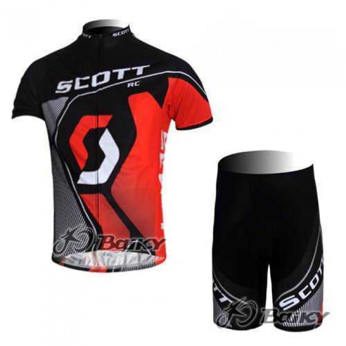 Scott Racing Teams Radbekleidung Radtrikot Kurzarm und Fahrradhosen Kurz Schwarz Rot NBPMA Scott Racing Teams Radbekleidung Radtrikot Kurzarm und Fahrradhosen Kurz Schwarz Rot NBPMA